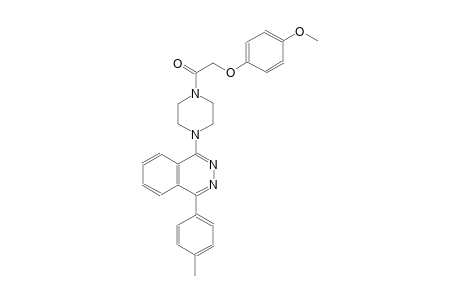 1-{4-[(4-methoxyphenoxy)acetyl]-1-piperazinyl}-4-(4-methylphenyl)phthalazine