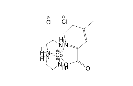 (4-METHYL-5,6-DIHYDROPYRIDINE-2-CARBOXYLATO)-BIS-(ETHANE-1,2-DIAMINE)-COBALT(III)-CHLORIDE