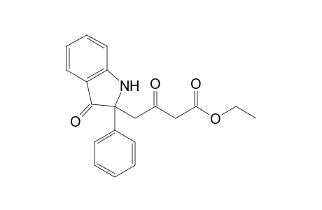 3-keto-4-(3-keto-2-phenyl-indolin-2-yl)butyric acid ethyl ester