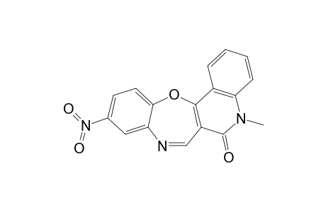 5-Methyl-10-nitroquino[4,3-b][1,5]benzoxazepin-6(5H)-one