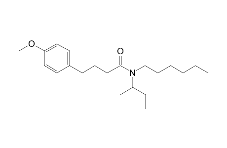 Butyramide, 4-(4-methoxyphenyl)-N-(2-butyl)-N-(hexyl)-