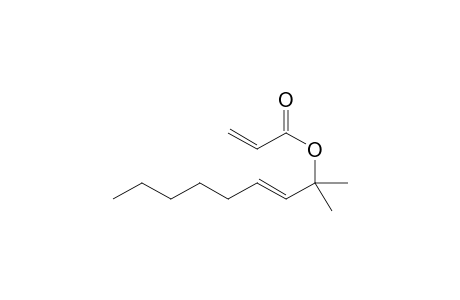 [(E)-1,1-dimethyloct-2-enyl] prop-2-enoate