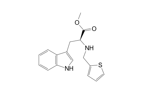 3-(1H-Indol-3-yl)-2-[(thiophen-2-ylmethyl)amino]propanoic acid methyl ester