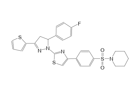 piperidine, 1-[[4-[2-[5-(4-fluorophenyl)-4,5-dihydro-3-(2-thienyl)-1H-pyrazol-1-yl]-4-thiazolyl]phenyl]sulfonyl]-