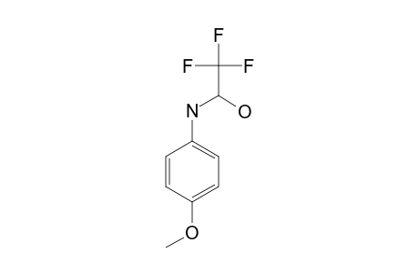2,2,2-TRIFLUORO-1-(4-METHOXYPHENYLAMINO)-ETHANOL