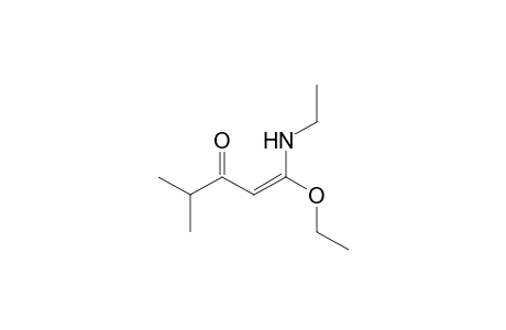 O-Ethyl-N-ethylamino-4-methyl-3-oxopentylketene acetal
