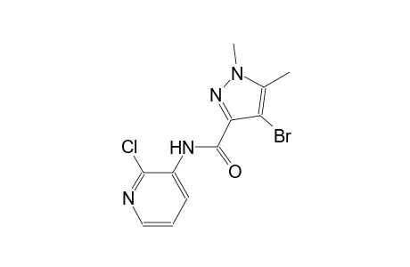 4-bromo-N-(2-chloro-3-pyridinyl)-1,5-dimethyl-1H-pyrazole-3-carboxamide