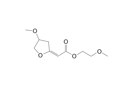 2-(E)-(Methoxyethoxycarbonylmethylidene)-4-methoxytetrahydrofuran