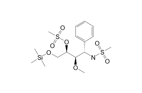 (2R,3R,4S)-2-O-METHYLSULFONYL-4-METHYLSULFONYLAMINO-3-METHOXY-4-PHENYL-1-O-TRIMETHYLSILYL-BUTAN-1,2-DIOL