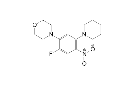 morpholine, 4-[2-fluoro-4-nitro-5-(1-piperidinyl)phenyl]-
