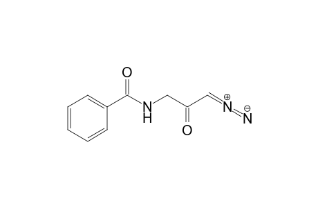 3-Phenylcarbonylamino-1-diazo-propan-2-one
