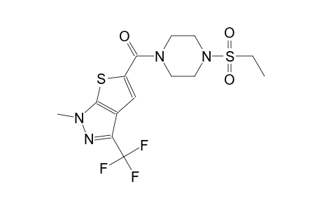1H-thieno[2,3-c]pyrazole, 5-[[4-(ethylsulfonyl)-1-piperazinyl]carbonyl]-1-methyl-3-(trifluoromethyl)-