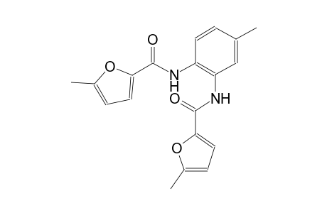 5-methyl-N-{5-methyl-2-[(5-methyl-2-furoyl)amino]phenyl}-2-furamide