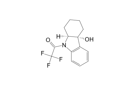 4aH-Carbazol-4a-ol, 1,2,3,4,9,9a-hexahydro-9-(trifluoroacetyl)-, cis-