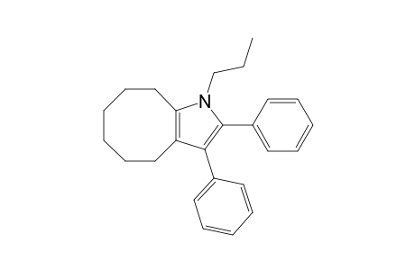 2,3-Diphenyl-1-propyl-4,5,6,7,8,9-hexahydro-1Hcycloocta[b]pyrrole