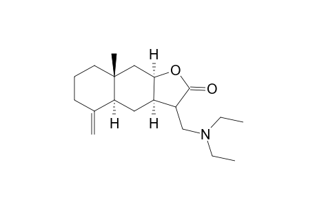 (3aR,4aS,8aR,9aR)-3-[(diethylamino)methyl]decahydro-8a-methyl-5-methylidenenaphtho[2,3-b]furan-2(3H)-one