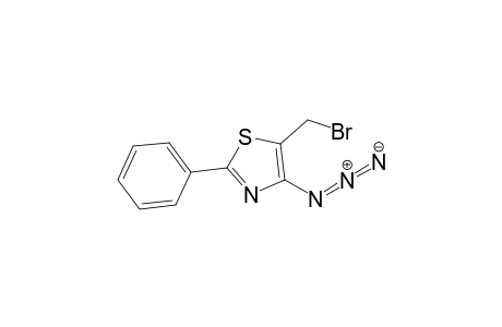 4-Azido-5-(bromomethyl)-2-phenylthiazole