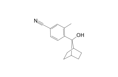 7-(4-Cyano-2-methylphenyl)-7-hydroxynorbornane