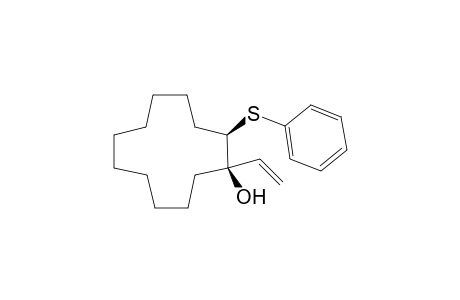 cis-2-(Thiophenyl)-1-vinyl-1-cyclododecanols