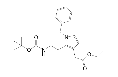 Ethyl 1-Benzyl-2-{2-[(tert-butoxycarbonyl)amino]ethyl}-1H-pyrrole-3-acetate