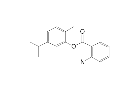 Anthranilic acid, carvacryl ester