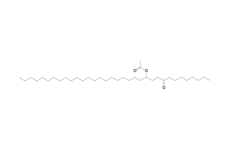 9-Oxotetratriacontan-12-yl acetate