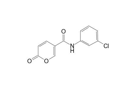 N-(3-Chlorophenyl)-2-oxo-2H-pyran-5-carboxamide