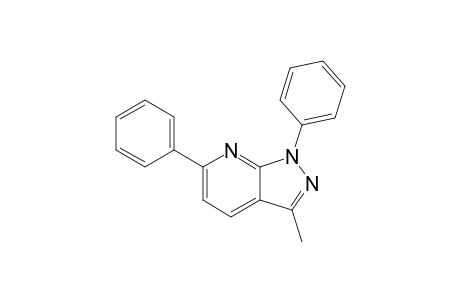 3-Methyl-1,6-diphenyl-1H-pyrazolo[3,4-b]pyridine
