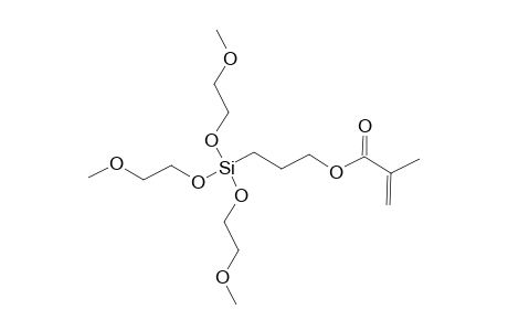 3-[Tris(2-methoxyethoxy)silyl]propyl 2-methylacrylate