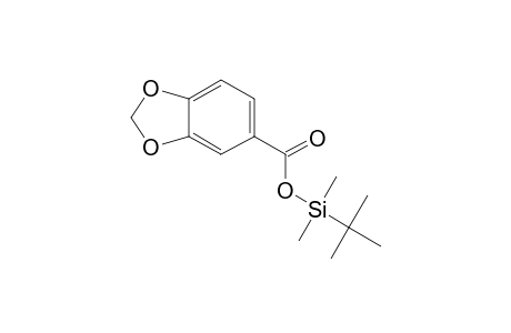 tert-Butyl(dimethyl)silyl 1,3-benzodioxole-5-carboxylate