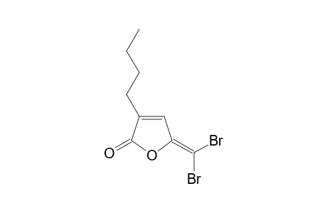 3-butyl-5-(dibromomethylidene)furan-2-one