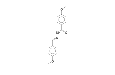 N'-[(E)-(4-Ethoxyphenyl)methylidene]-4-methoxybenzohydrazide