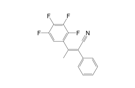 (Z)-2-phenyl-3-(2,3,4,5-tetrafluorophenyl)but-2-enenitrile