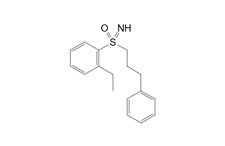S-(2-Ethylphenyl)-S-(3-phenylpropyl)sulfoximine