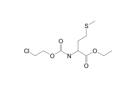 L-Methionine, N-(2-chloroethoxycarbonyl)-, ethyl ester