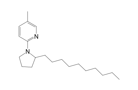 2-(2-n-Decylpyrrolidin-1-yl)-5-methylpyridine