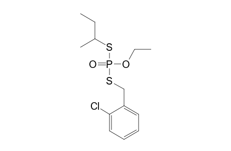 Phosphorodithioic acid, S-[(2-chlorophenyl)methyl] O-ethyl S-(1-methylpropyl) ester