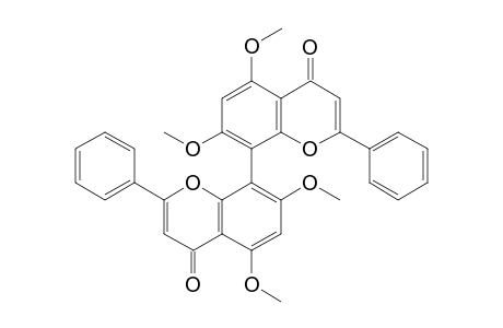 5,5'',7,7''-Tetramethoxy-8,8''-biflavone