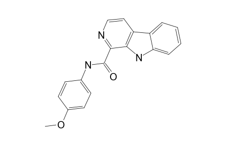 1-(PARA-METHOXYPHENYLCARBAMOYL)-BETA-CARBOLINE