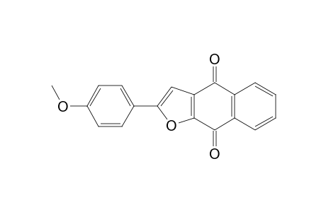 2-(4-Methoxyphenyl)benzo[f]benzofuran-4,9-dione