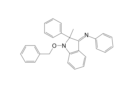 1-Benzyloxy-2-methyl-2-phenyl-3-(phenylimino)indoline