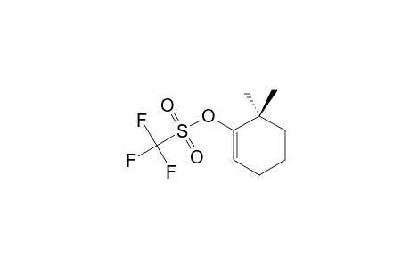 6,6-DIMETHYL-CYCLOHEX-1-ENYL-TRIFLUOROMETHANESULPHONATE