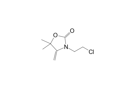 N-(2-Chloroethyl)-5,5-dimethyl-4-methylene-2-oxazolidinone