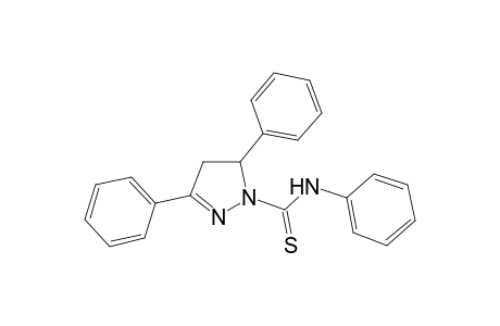 N,3,5-Triphenyl-4,5-dihydro-1H-pyrazole-1-carbothioamide