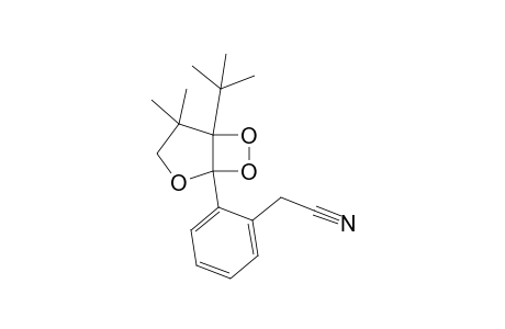 5-tert-Butyl-1-[2-(cyanomethyl)phenyl]-4,4-dimethyl-2,6,7-trioxabicyclo[3.2.0]heptane