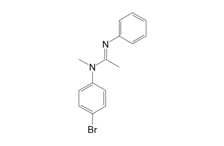 PARA-BROM-N(1)-METHYL-N(1),N(2)-DIPHENYLACETAMIDINE