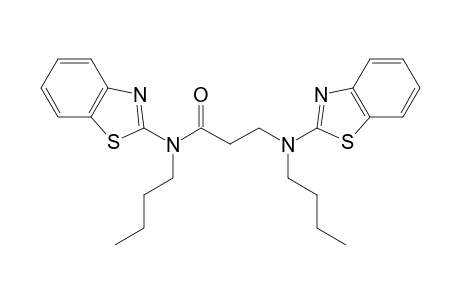 1-(N-butyl-N-(2-benzothiazolyl)carbamoyl)-2-(N-butyl-N-(2-benzothiazoly)amino)ethane