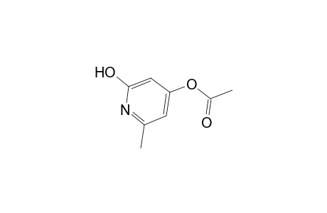 2(1H)-Pyridinone, 4-(acetyloxy)-6-methyl-