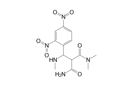 N,N-Dimethyl-2-(2,4-dinitrophenyl)-2-methylaminoethane-1,1-dicarboxamide