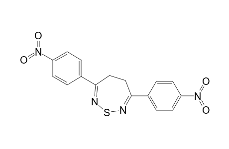 3,6-bis(4-nitrophenyl)-4,5-dihydro-1,2,7-thiadiazepine